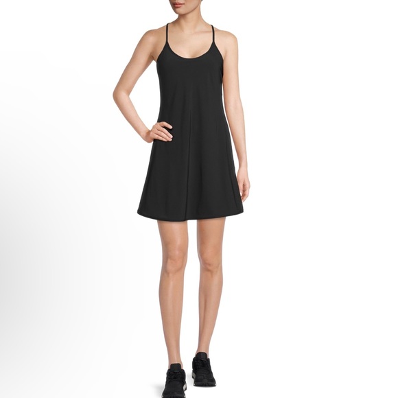 athlux Dresses & Skirts - NWOT ATHLUX Black Women's Performance Active Dress w/ Under Shorts size XSMALL✨